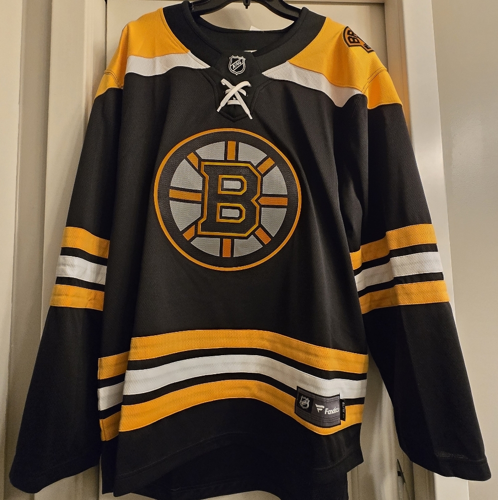 Boston Bruins Fanatics Breakaway Jersey Nhl Hockey XL New With Tags
